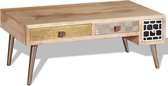 Medina Salontafel met lades 105x55x41 cm massief mangohout