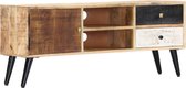 Medina Tv-meubel 115x30x47 cm massief mangohout