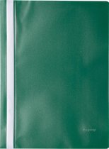 Pergamy snelhechtmap, ft A4, PP, pak van 25 stuks, groen