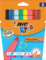 BIC Kids Visacolor XL, 8 pièces