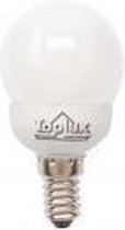 Toplux spaarlamp Mini Globe E14 7W 220-240V 2700K 8000h