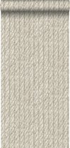 ESTAhome behang touw-motief beige - 138246 - 53 cm x 10,05 m