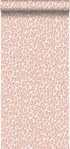 ESTAhome behang panterprint perzik roze - 128821 - 0.53 x 10.05 m