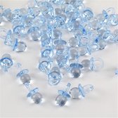 25x Kleine blauwe fopspeentjes (2cm)