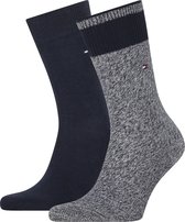 Tommy Hilfiger Mouline Sock 2P Heren Sokken - Maat 39/42