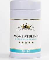 MomentBlend DETOX 28 MORNING - Thee voor Lichaam en Schoonheid - Luxe Thee Blends - 90 gram losse thee