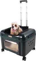 Honden transport trolley - Lavada Pet Transport Luggage Green