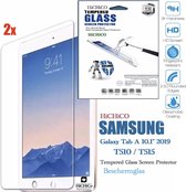 Samsung Galaxy Tab A 10.1 2019, Samsung Galaxy Tab T510 / Samsung Galaxy Tab T515, Tempered Glas 9H / screenprotector / Glass / Beschermglas / Glazen bescherming - Fairco