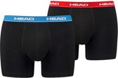 Head Heren Boxershort 2-pak- Rode / blauwe band  - L