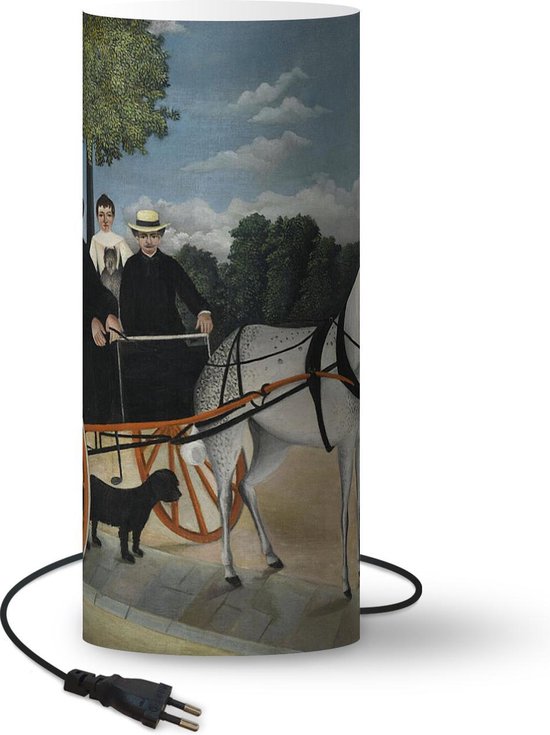 Lamp Henri Rousseau - kar van pater Junier - schilderij van Henri Rousseau  lamp - 33... | bol.com