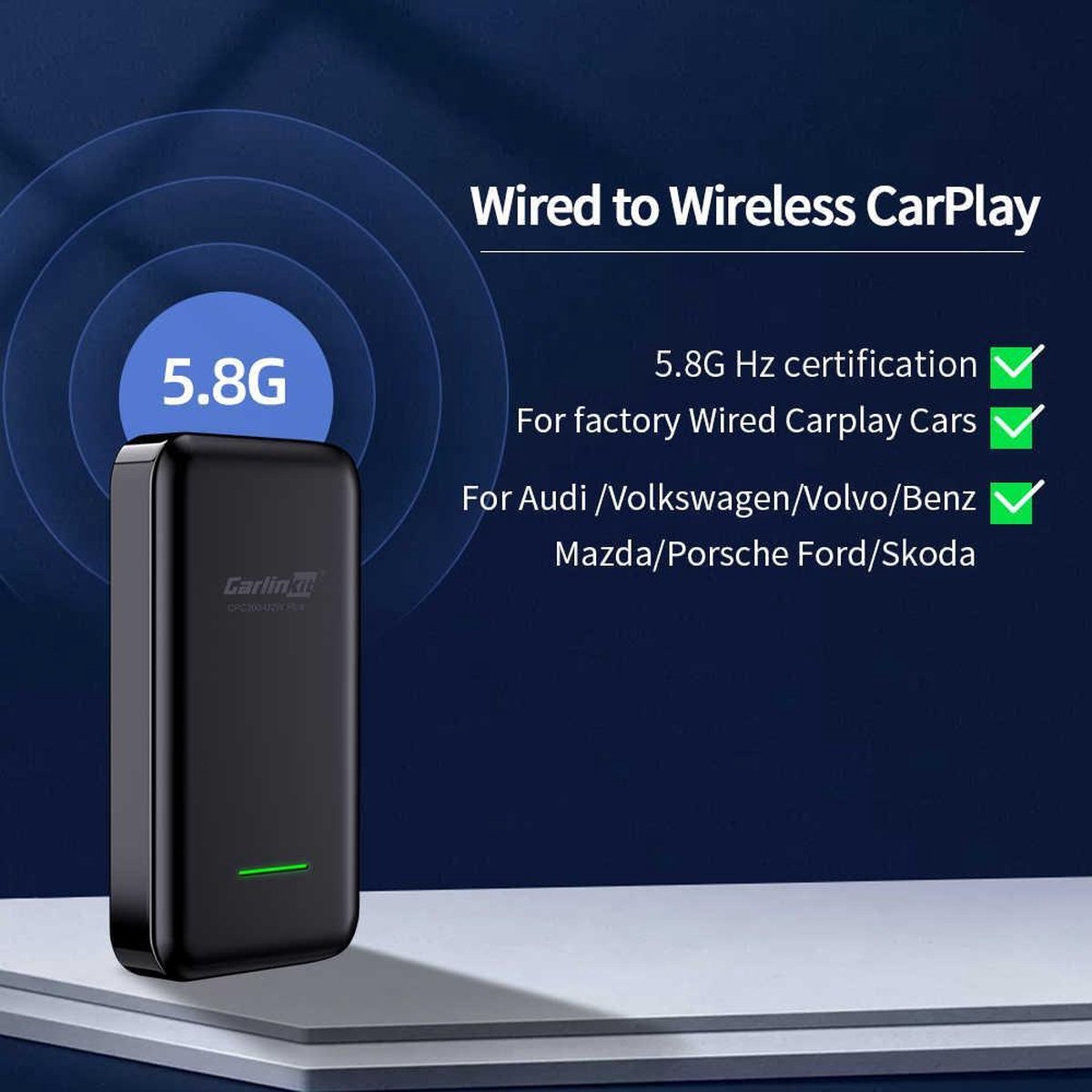 .com: Carlinkit 4.0 Wireless Android Auto & Wireless CarPlay