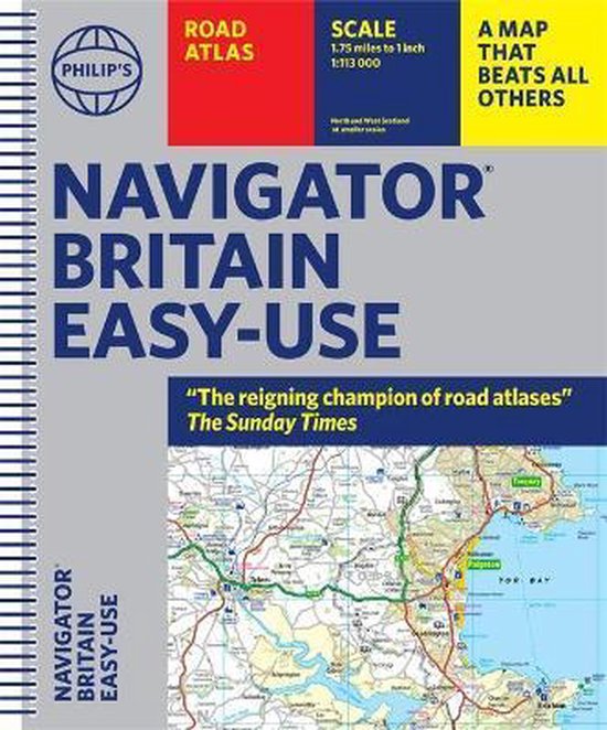 Philip's Road Atlases- Philip's Navigator Britain Easy Use F ... - cover