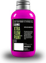 GROG Xtra Flow Paint - navul verf - 100ml - voor squeezers en dabbers - graffiti - Neon Fuchsia