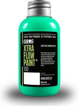 GROG Xtra Flow Paint - navul verf - 100ml - voor squeezers en dabbers - graffiti - Miami Green