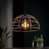 dePauwWonen Ø70 dome Hanglamp -  incl led lampen - E27 - Oud Zilver