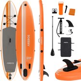 AREBOS Stand Up Paddel SUP Board Paddelende Surfboard Opblaasbaar met Paddel