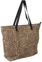 Big Shopper Met Rits katoen 39,5 x 40 cm