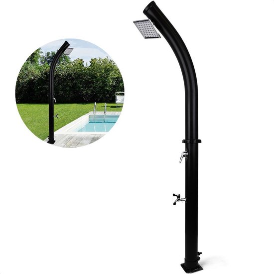 Diferza Buitendouche - Solar - Warm Water op Zonne-Energie - 218cm -  Tuindouche | bol.com