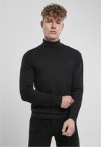 Urban Classics Sweater/trui -S- Basic Turtleneck Zwart
