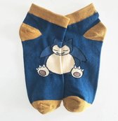 Pokémon sokken - Snorlax - Unisex - Maat 35 t/m 40 - Voor jongens en meisjes - Pokémon Kleding