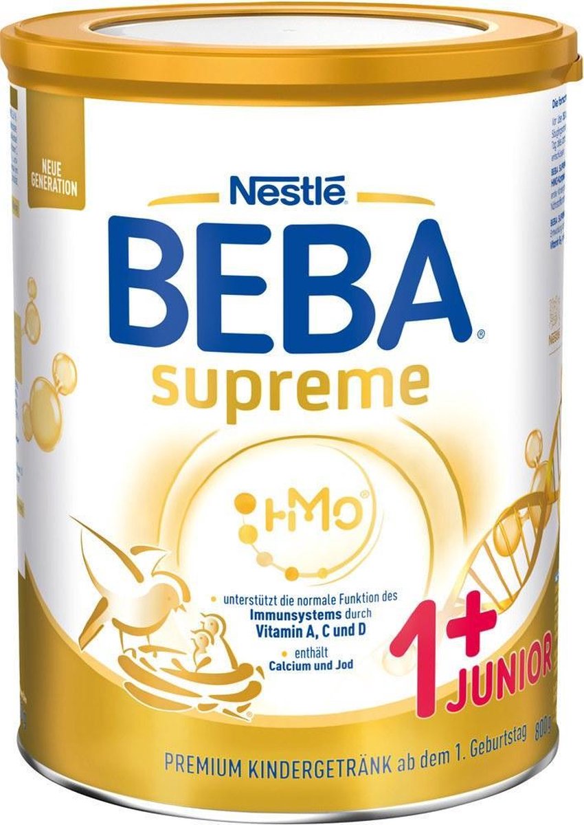 Nestlé BEBA supreme junior 1+ melkpoeder (vanaf 12 maanden) | bol.com