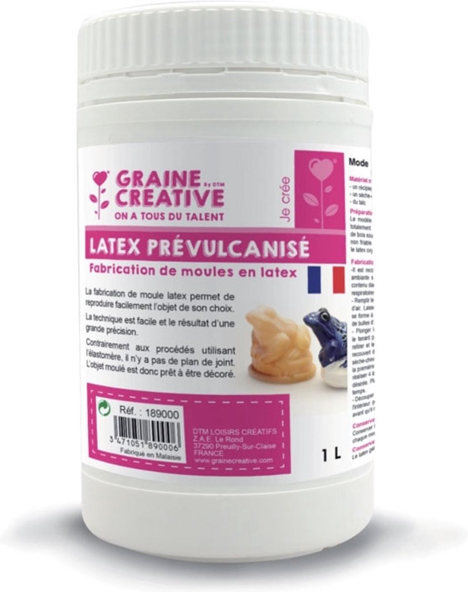 GC Voorgevulkaniseerde Latex 1l