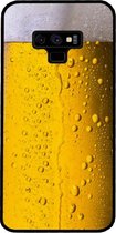 - ADEL Siliconen Back Cover Softcase Hoesje Geschikt voor Samsung Galaxy Note 9 - Pils Bier
