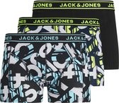 JACK&JONES ACCESSORIES JACLOGO PRINT 3 PACK Heren Onderbroek - Maat M