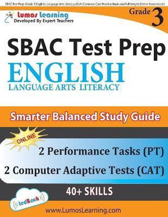 SBAC Test Prep - cover