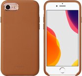 IYUPP Leren telefoonhoesje geschikt voor Apple iPhone 7 / 8 / SE 2020 Hoesje Leer Bruin - Premium