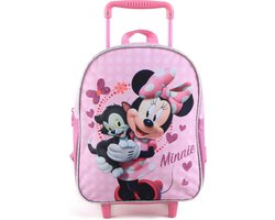 MINNIE MOUSE Kitten Trolley Rugzak Rugtas School Vakantie Logeren 2-5 Jaar