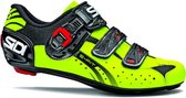 Sidi Scarpe Genius 5-Fit - Racefietsschoenen - Zwart/Fluo Geel - Maat 39