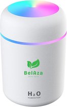 BelAza Luchtbevochtiger - Humidifier met Aromatherapie - Etherische Olie Diffuser Babykamer - Luchtbevochtiger en Diffuser - Lucht Bevochtiger en Aromadiffuser - Wit