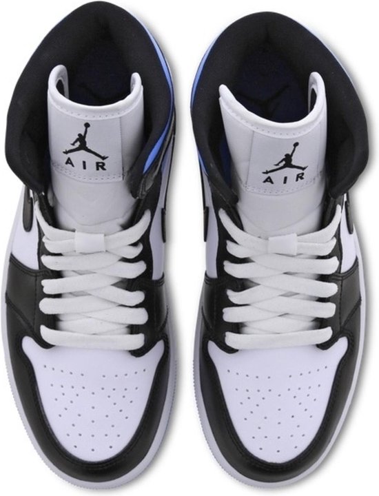 Nike Air Jordan 1 Mid, White/Black-University Blue, BQ6472 102, EUR 41 |  bol.com