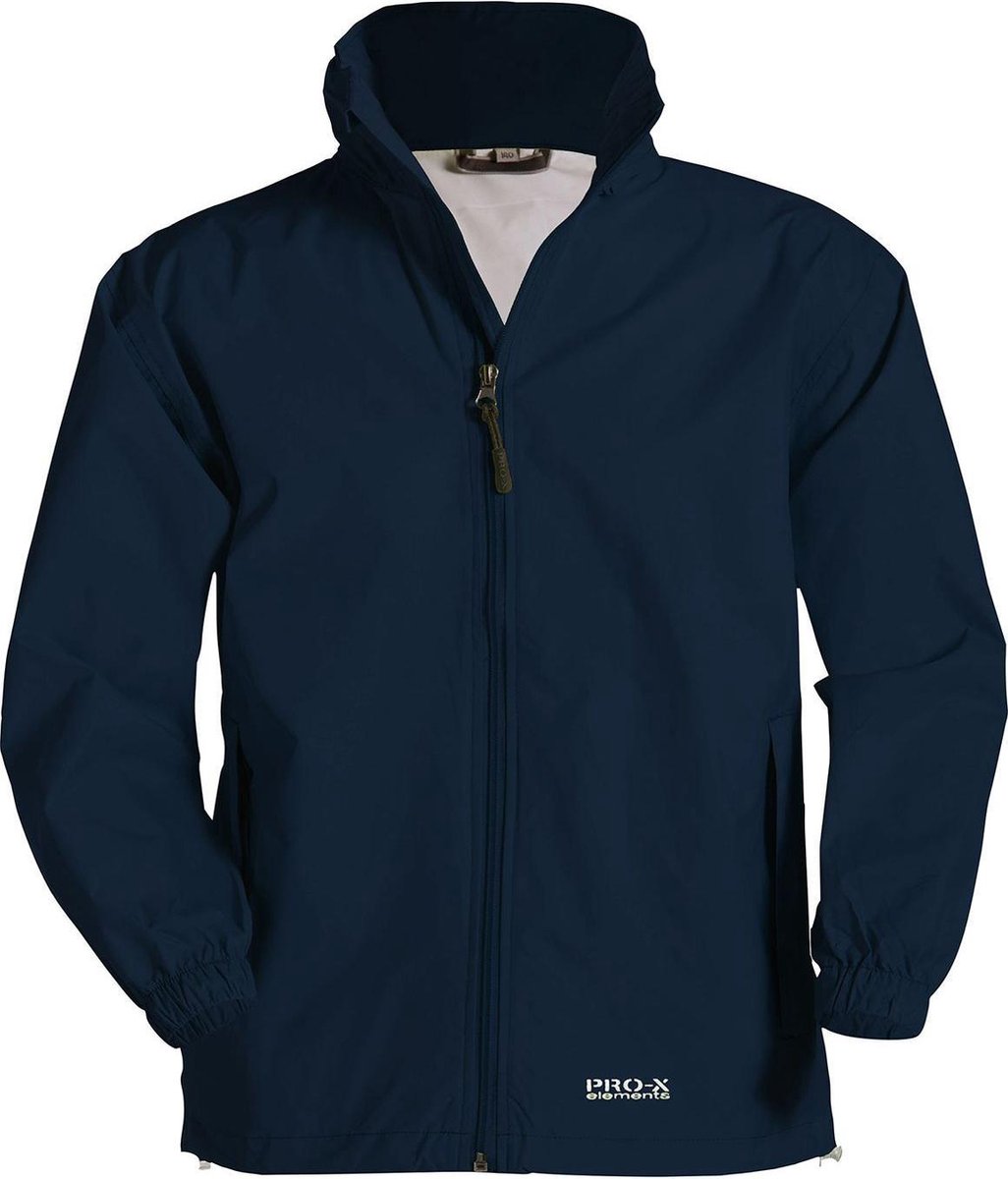 Pro-x Elements Regenjas Richwood Junior Polyamide Blauw