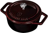 Berlinger Haus 6496 - Gietijzeren braadpan - Burgundy collection - 12 x 5.8 cm - Mini Pan