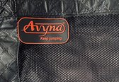 Avyna trampoline veiligheidsnet rond Ø430 cm (14) - Zonder palenconstructie - Zwart