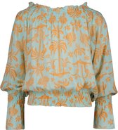 Vingino meiden blouse Jenny Light Island Blue