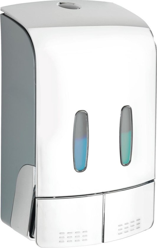 Wenko Treviso Seifenspender Treviso (Chrom, Kunststoff, Füllmenge: 650 ml, Infrarotsensor