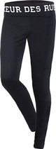 Boxeur des Rues Foldover Waistband Legging - Black-L