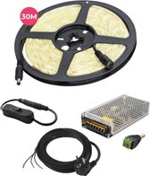 Lagiba 12V waterdichte LED strip - 3000 cm - 3000K - 144.0 Watt