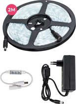 Lagiba 12V waterdichte LED strip - 200 cm - 6500K - 9.6 Watt