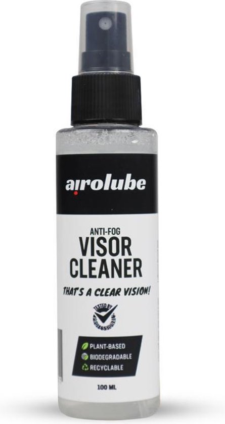 Airolube Anti Fog Visor Cleaner - Reiniger van Vizier en Sportbril met Anti  Condens | bol.com