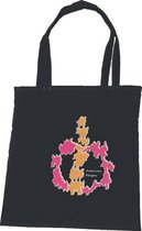 Anha'Lore Designs - Tribal - Exclusieve handgemaakte tote bag - Donkergrijs