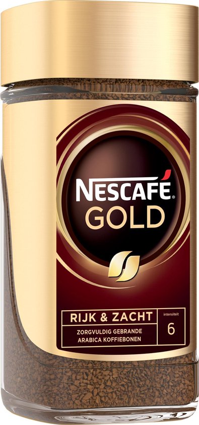 Nescafé Gold oploskoffie - 6 potten à 200 gram - Nescafé Gold