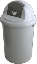 Kunststof afvalbak met klapdeksel, 90 ltr (VB200090)