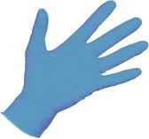 100st Handschoenen XS soft nitril Extra Small ongepoederd blauw 100st (3001)