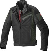 Spidi Breezy Net H2Out Dark Green Black Motorcycle Jacket XL