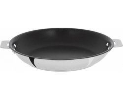 Cristel Casteline Amovible Pan van Roestvrij staal met Excellis anti-aanbaklaag, 20cm, P20QMPE