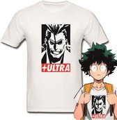 my hero academia t-shirt +ultra maat L